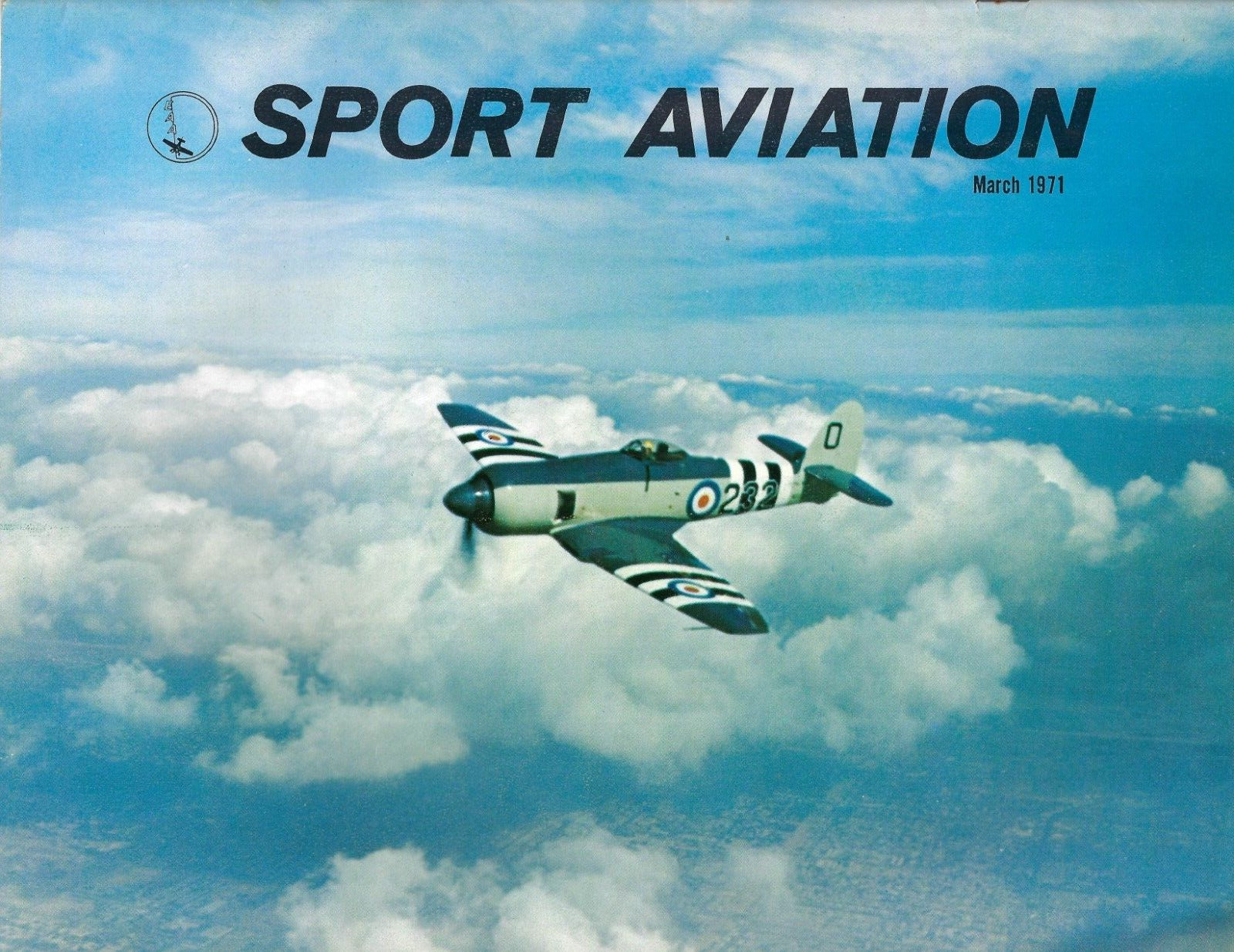 1971 MARCH Sport Aviation magazine vintage aircraft airplanes VG