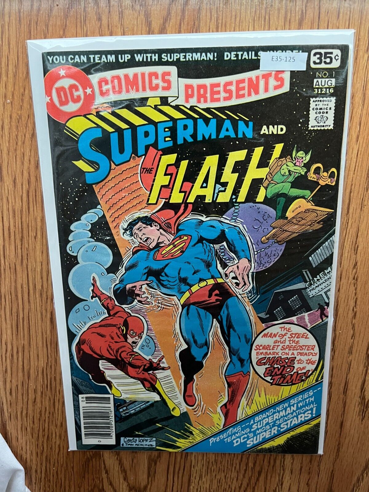 DC Comics Presents Superman and Flash 1 DC Comics 9.0 Newsstand E35-125