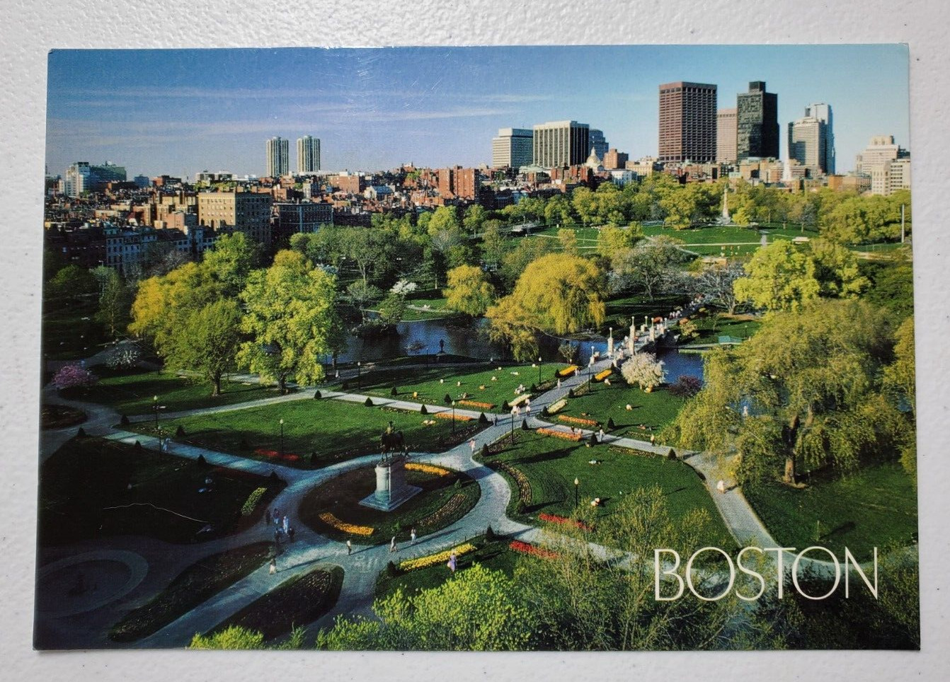 Vintage Postcard Boston \