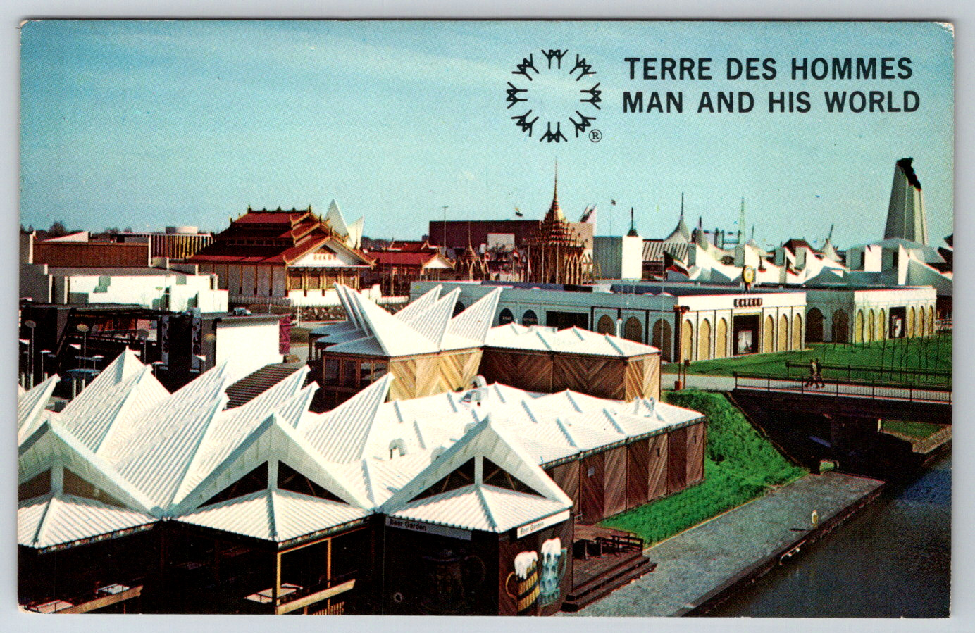 c1960s Terre Des Hommes Montreal Canada Vintage Postcard