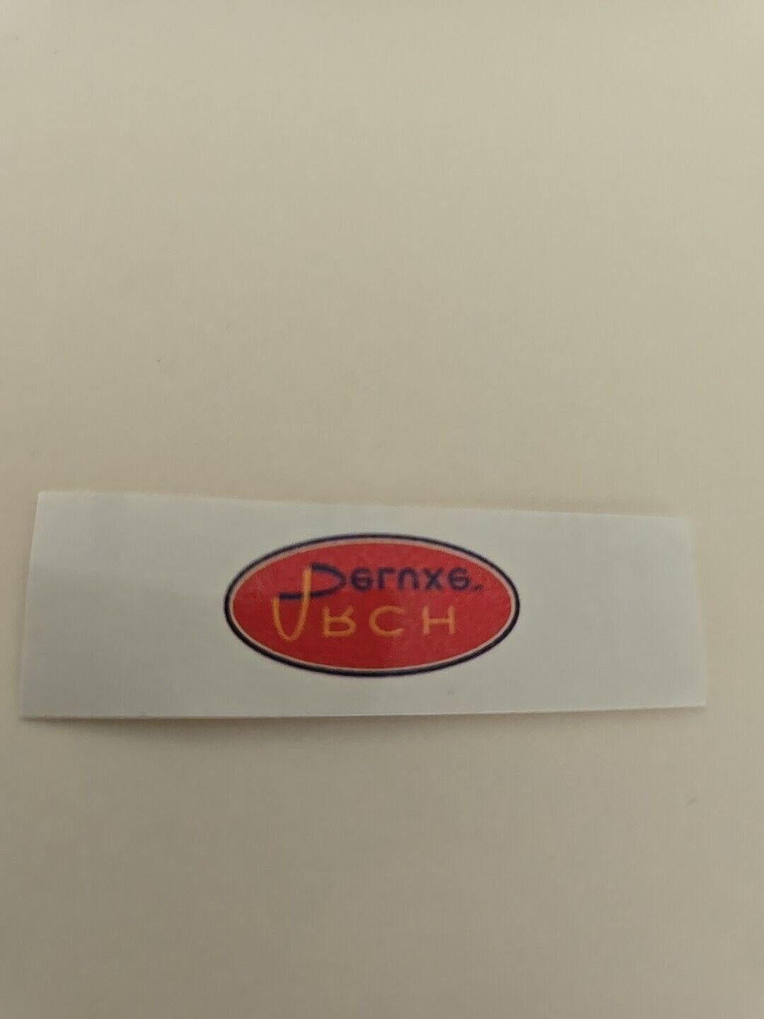 McDonald’s“Arch Deluxe”  1990s Vintage Decal 3/4 In. Long