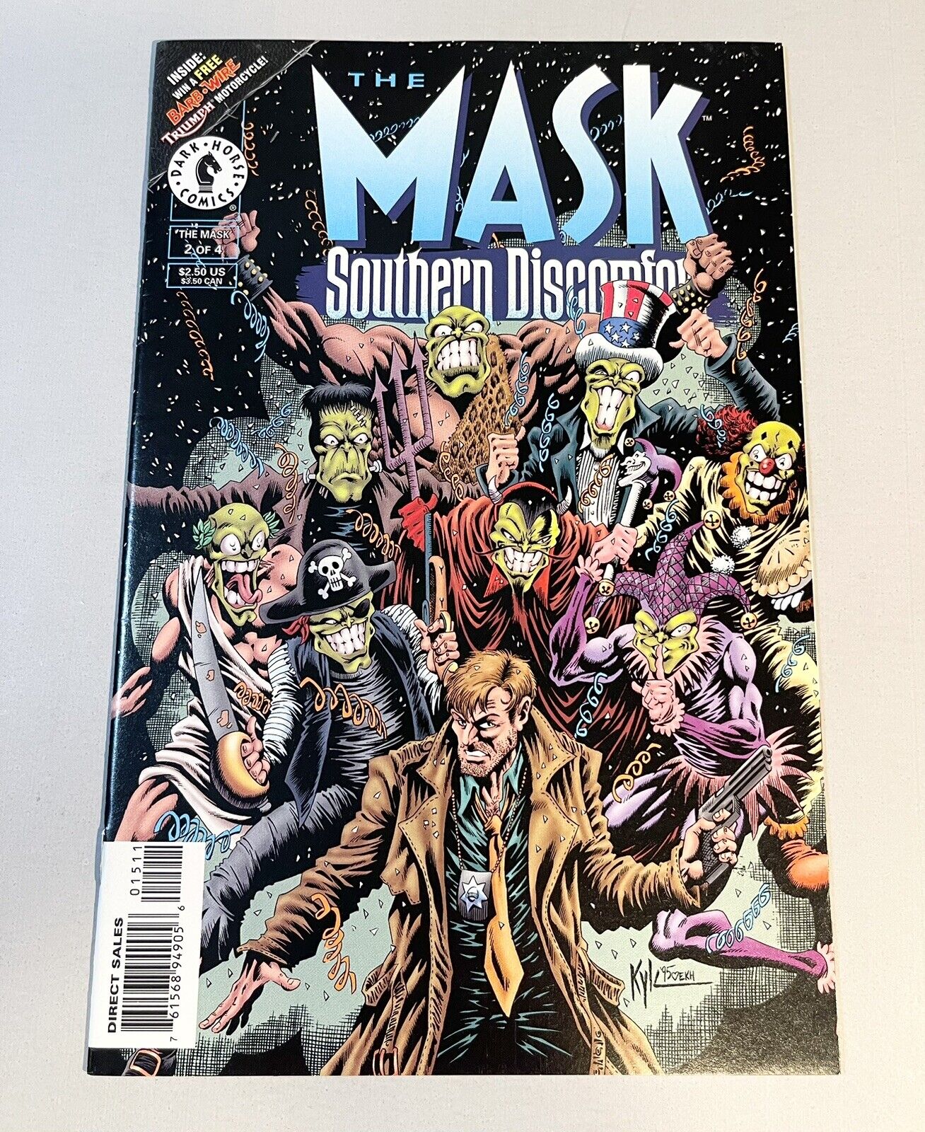 THE MASK SOUTHERN DISCOMFORT #2 of 4 (1996) Dark Horse Comics VF/NM