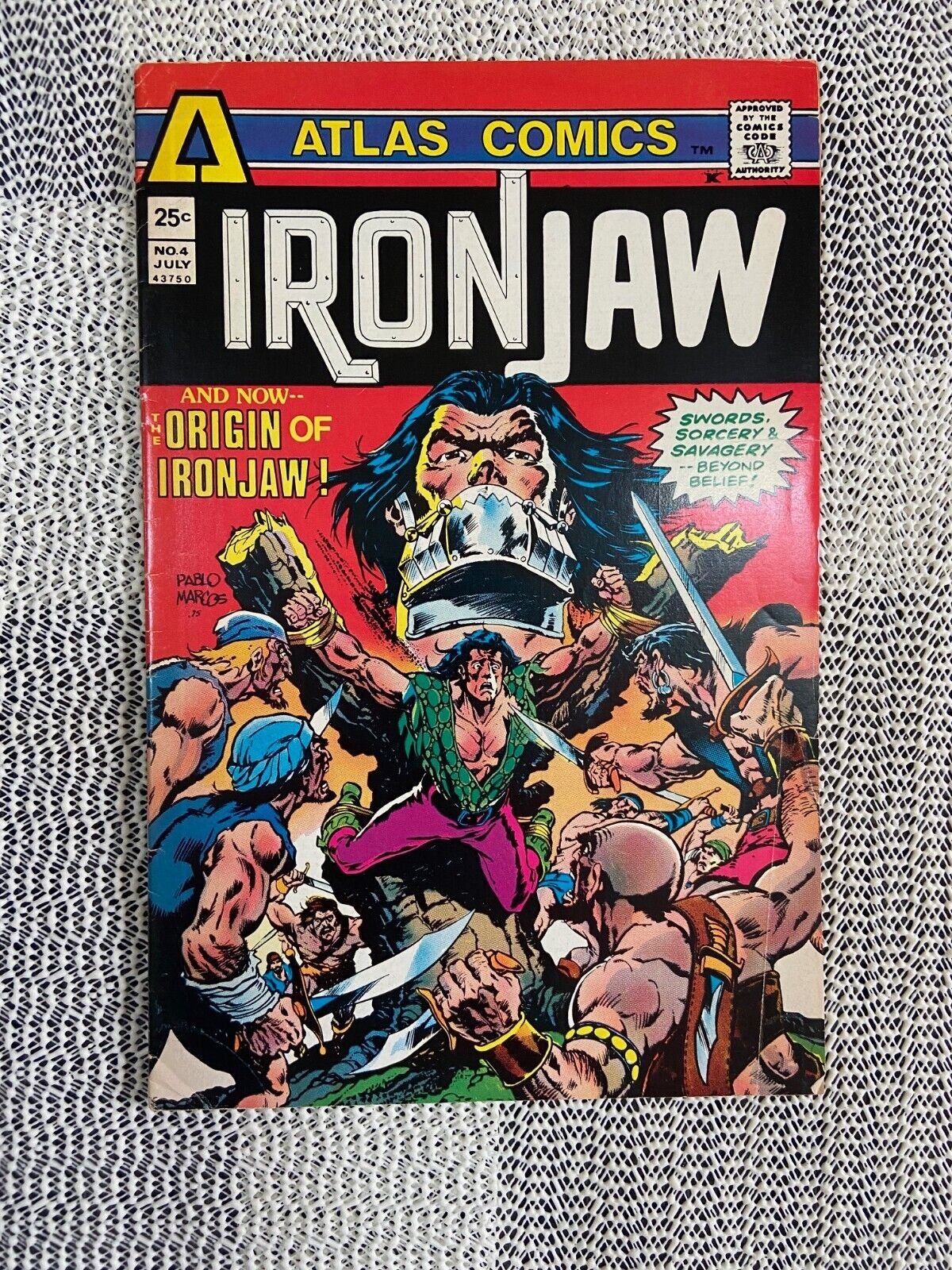 Ironjaw #4  Comic Book  Origin of Ironjaw