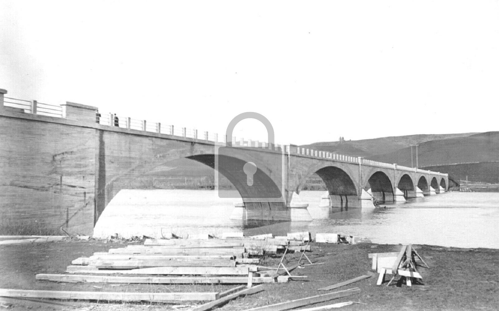 Eel River Bridge Fernbridge Ferndale California CA Reprint Postcard