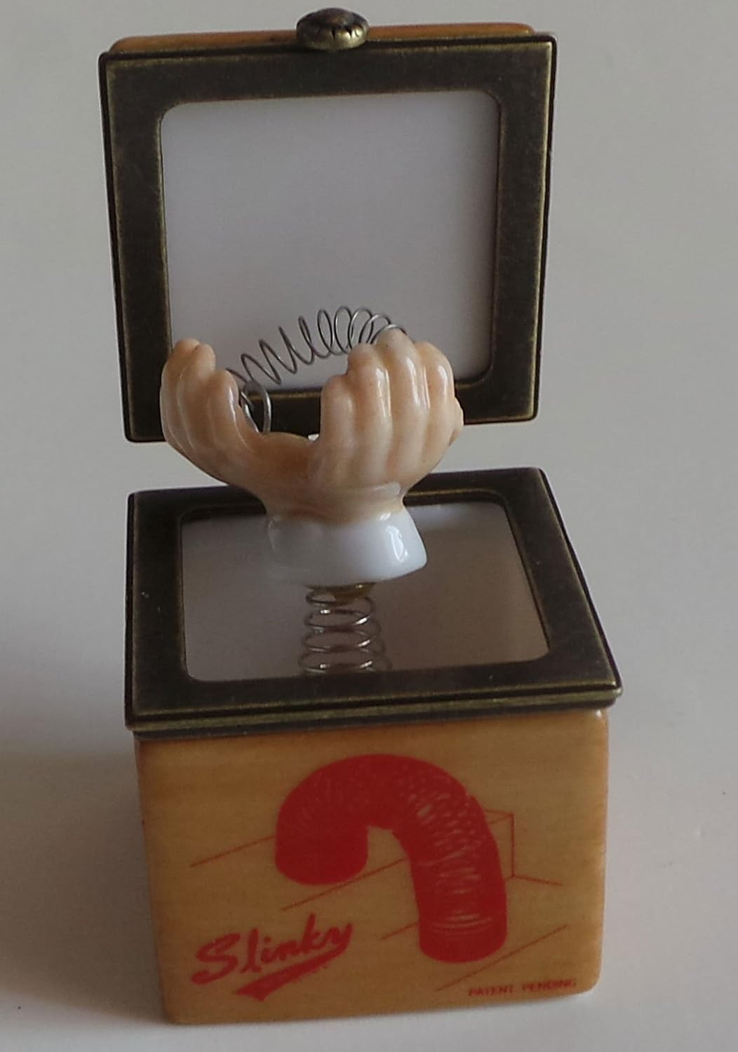 Porcelain Hinged Box Retrospect Series - Slinky