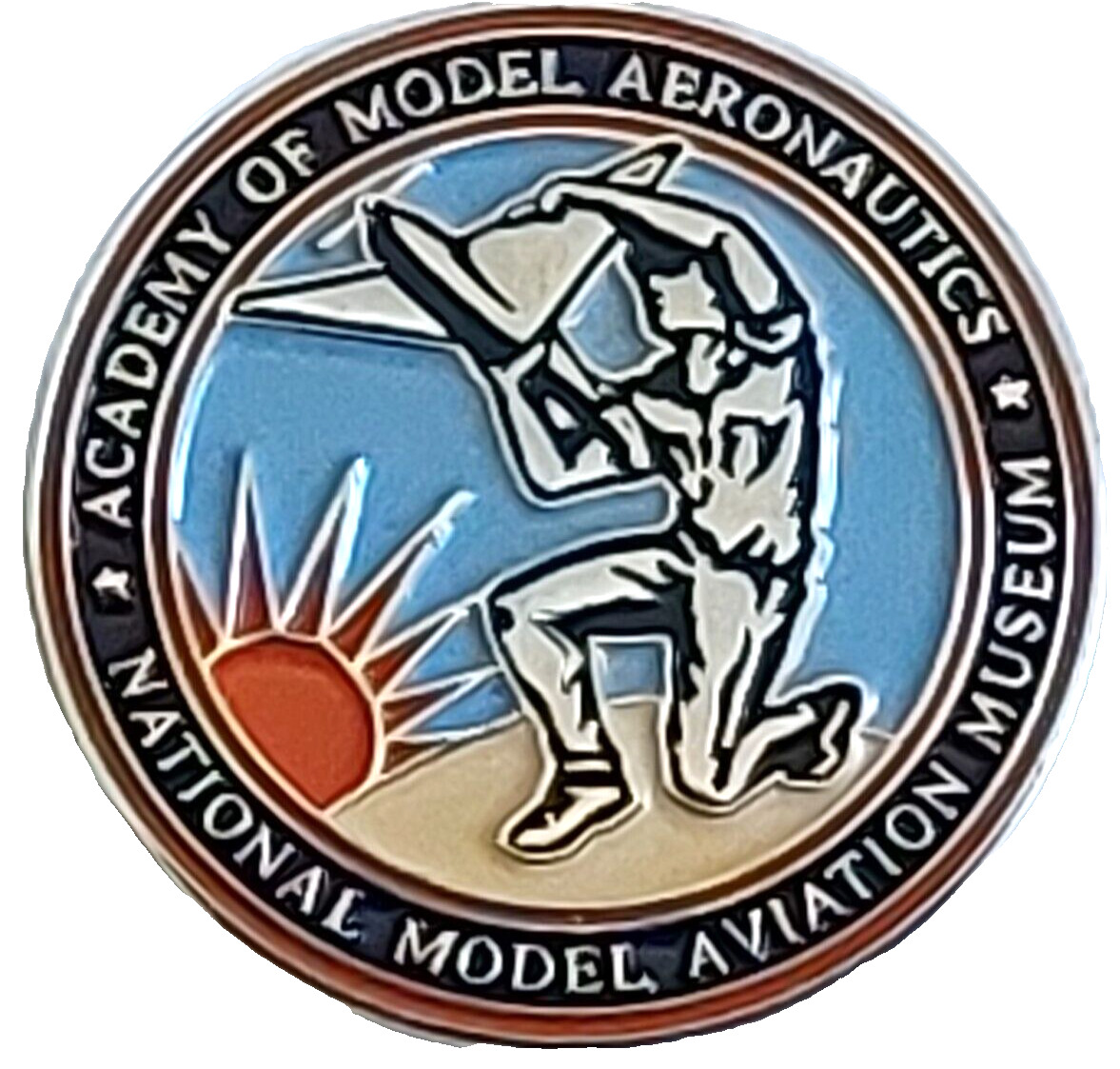 Academy of Model Aeronautics National Model Aviation Museum Lapel Pin