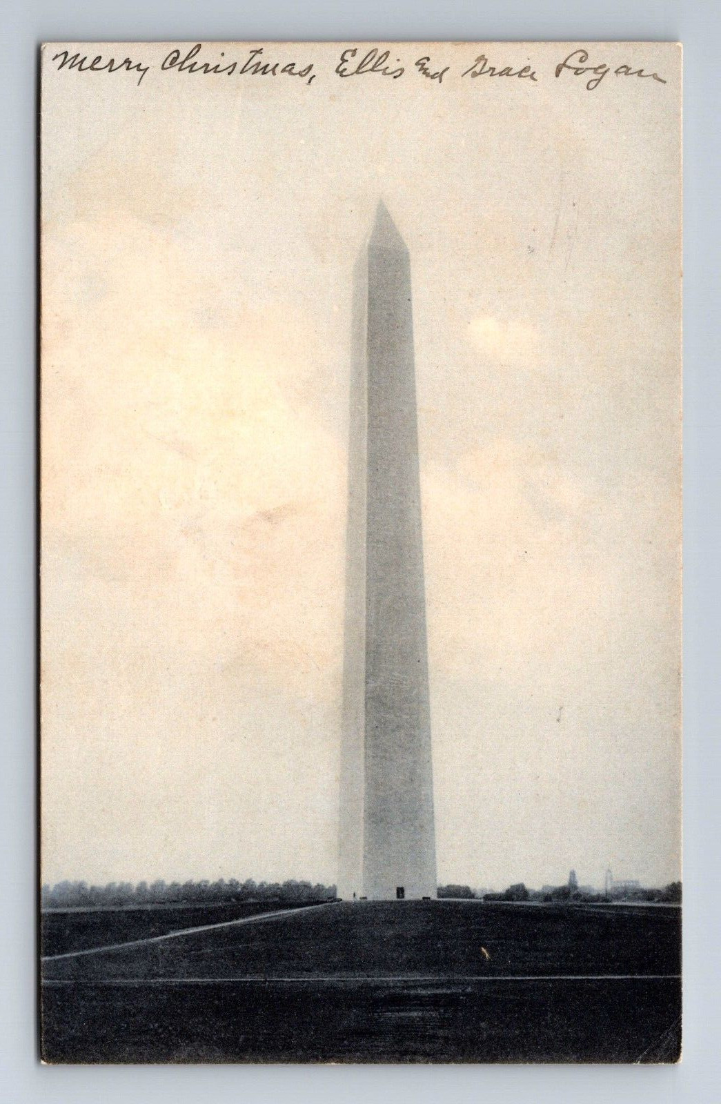 Washington Monument c1906 Postcard