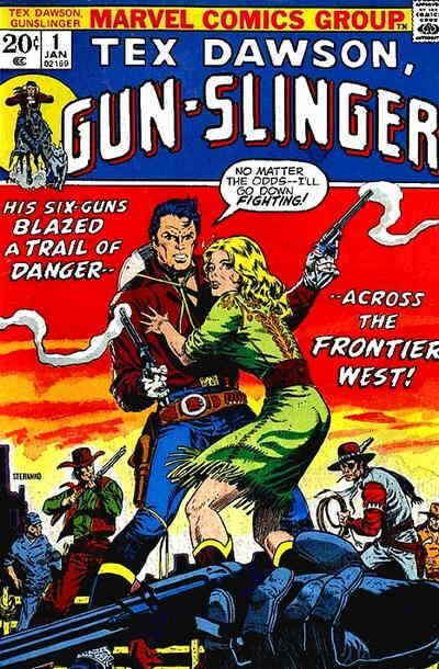 Tex Dawson, Gunslinger #1 VG; Marvel | low grade comic - we combine shipping