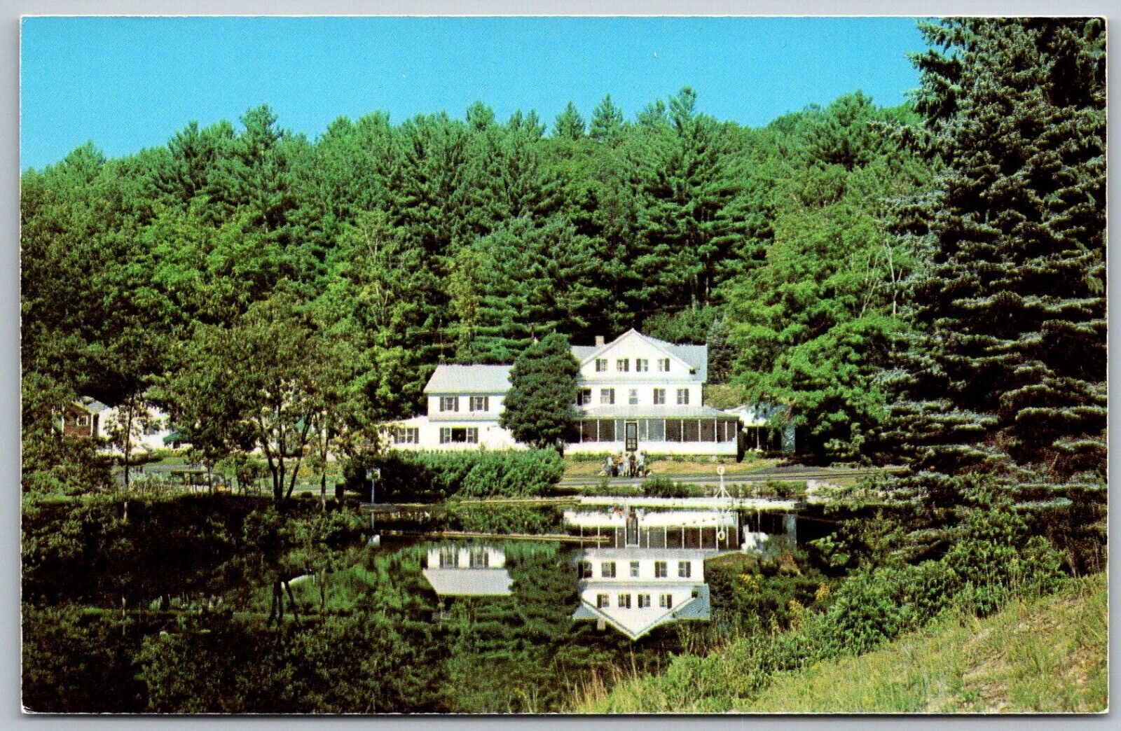 Madison New Hampshire 1970-80s Postcard Purity Spring Resort