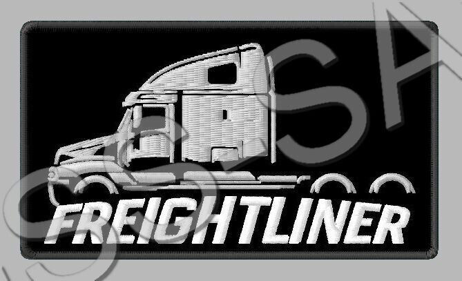 FREIGHTLINER EMBROIDERED PATCH IRON/SEW ON ~4-3/4\