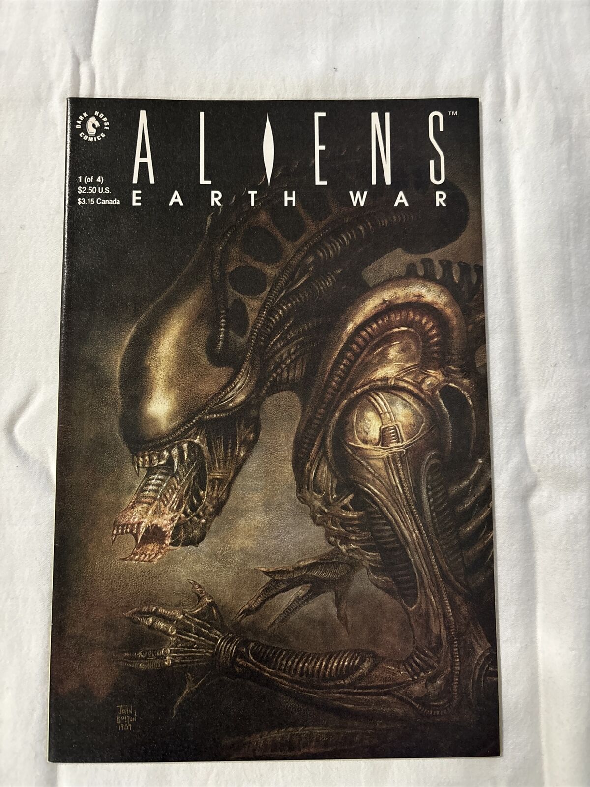 Aliens Earth War #1 2 3 4 Complete Series Set Lot Run Dark Horse Comics 1993