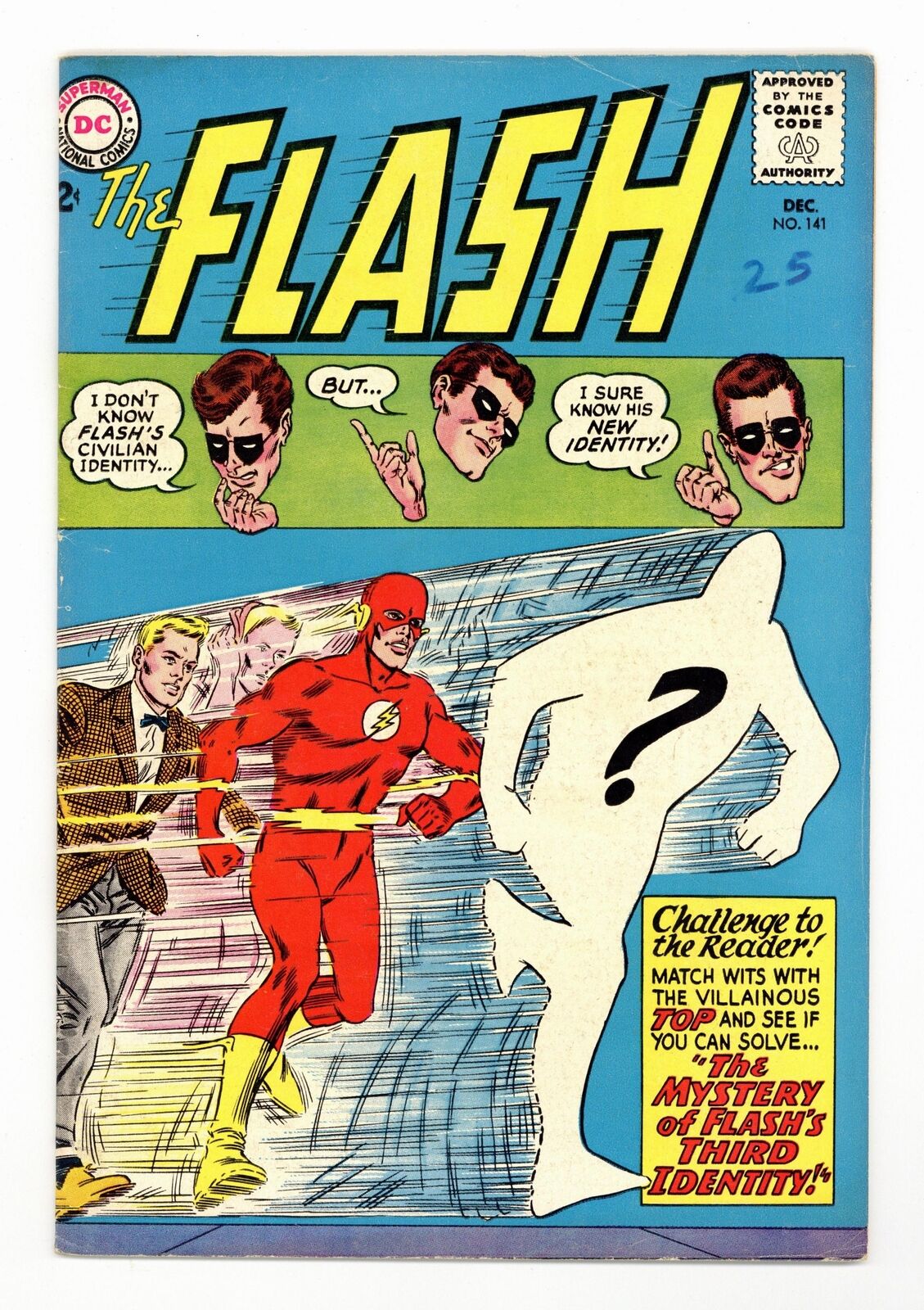 Flash #141 GD/VG 3.0 1963