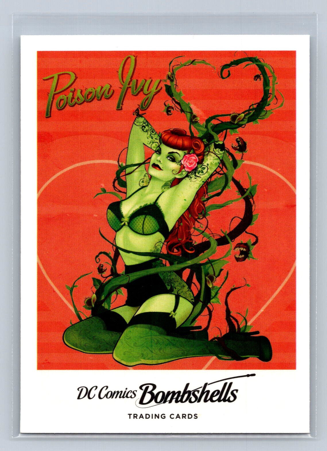 Poison Ivy - 2017 Cryptozoic DC Bombshells Character Card # C04