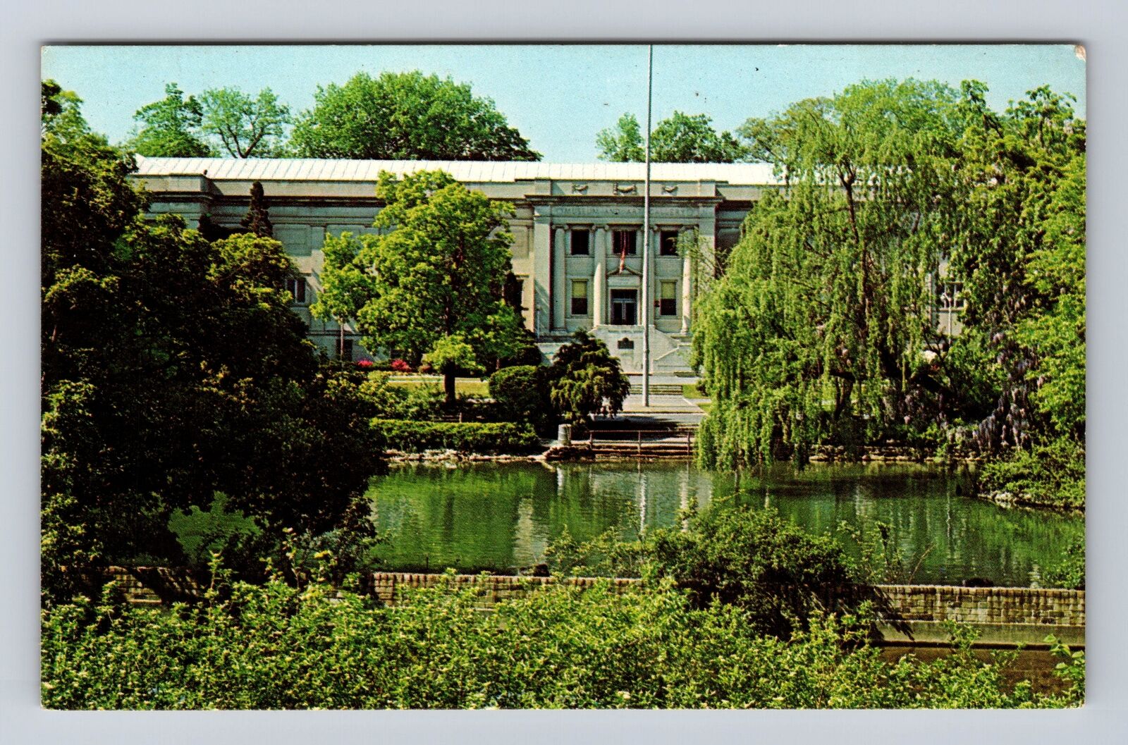 Reading PA-Pennsylvania, Reading Museum & Art Gallery, Vintage Souvenir Postcard