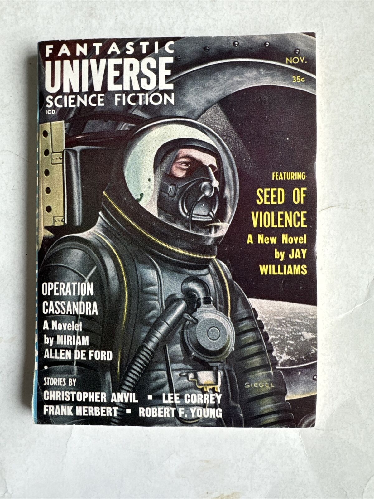 Satellite Science Fiction Pulp Vol. 1 #4 - 1958