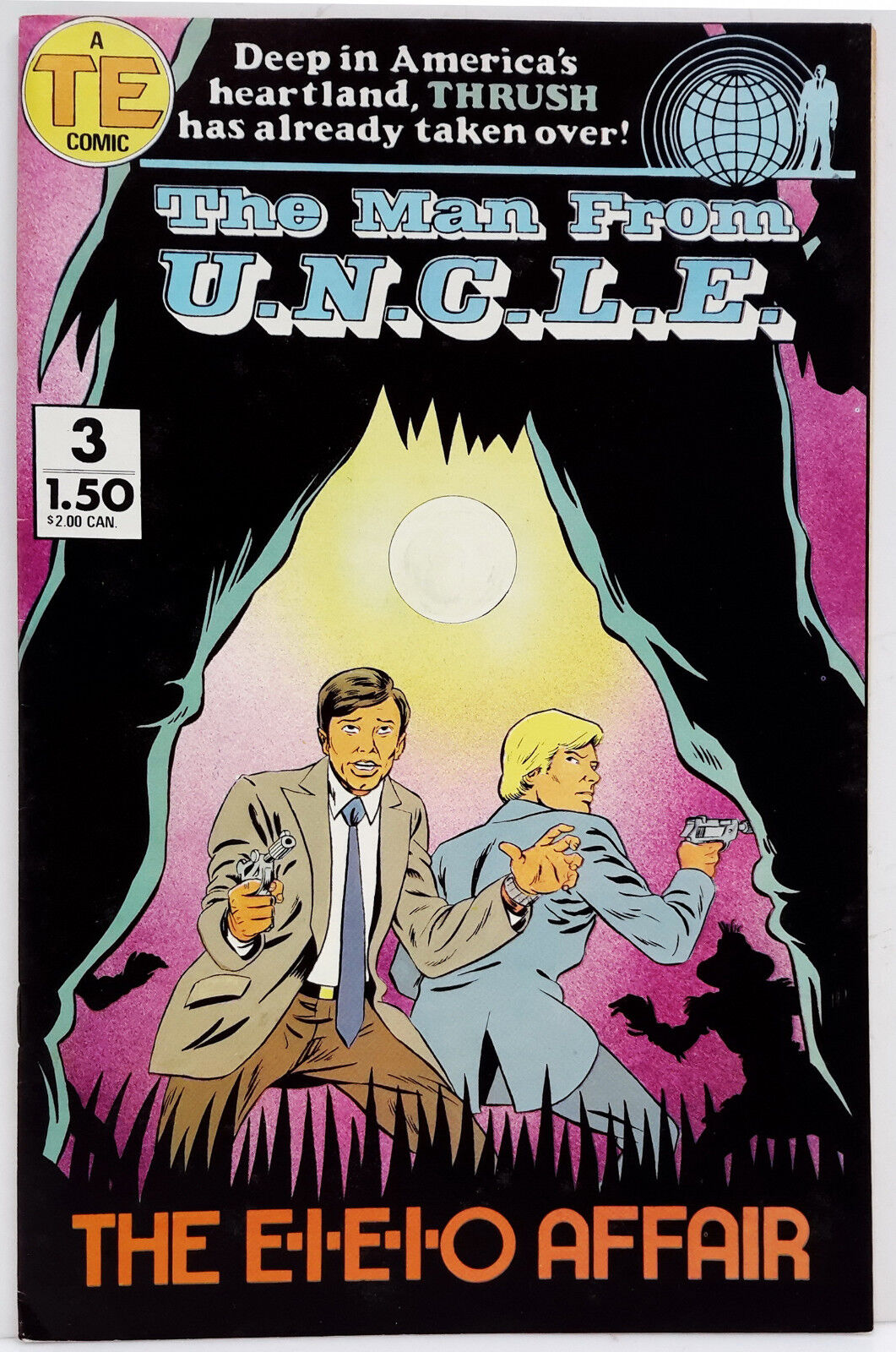 1987 Man from UNCLE Entertainment Comic Book Collection- Your Choice of 10