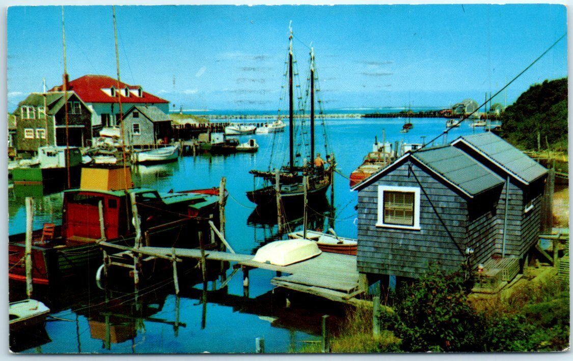 Postcard - Fishing Village