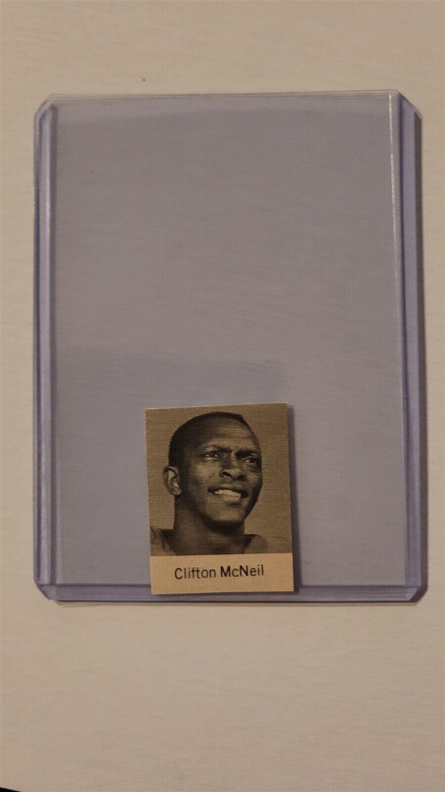 Clifton McNeil San Francisco 49ers 1969 TD Football Player Panel