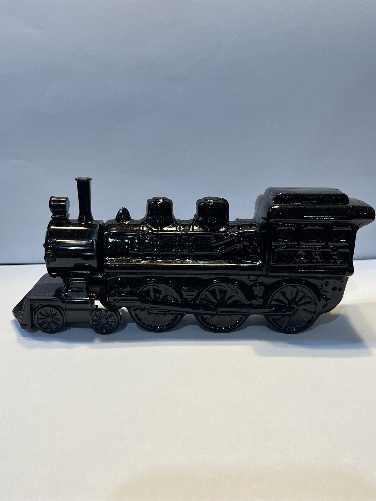 Vintage Avon  Cannonball Express Train Engine Black Cologne Bottle Collection