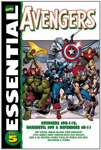 Essential Avengers Volume 5 TPB: v. 5 by Gerber, Steve Paperback Book The Fast