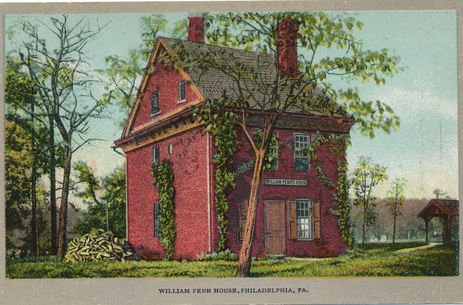 PHILADELPHIA PA - William Penn House - udb (pre 1908)