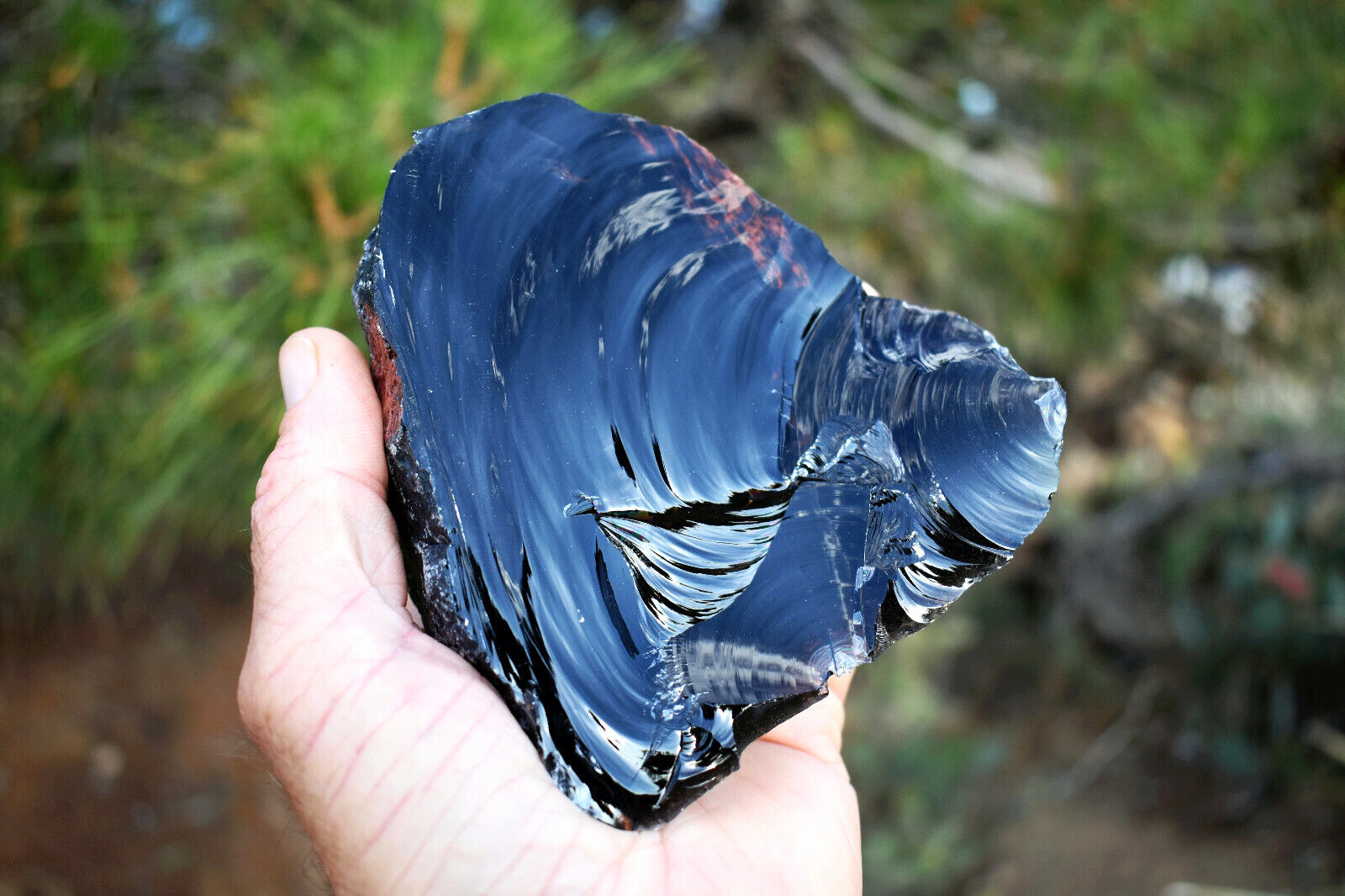 OBSIDIAN Rough * Choice of Sizes * Natural Black Igneous Knapping Volcanic Glass