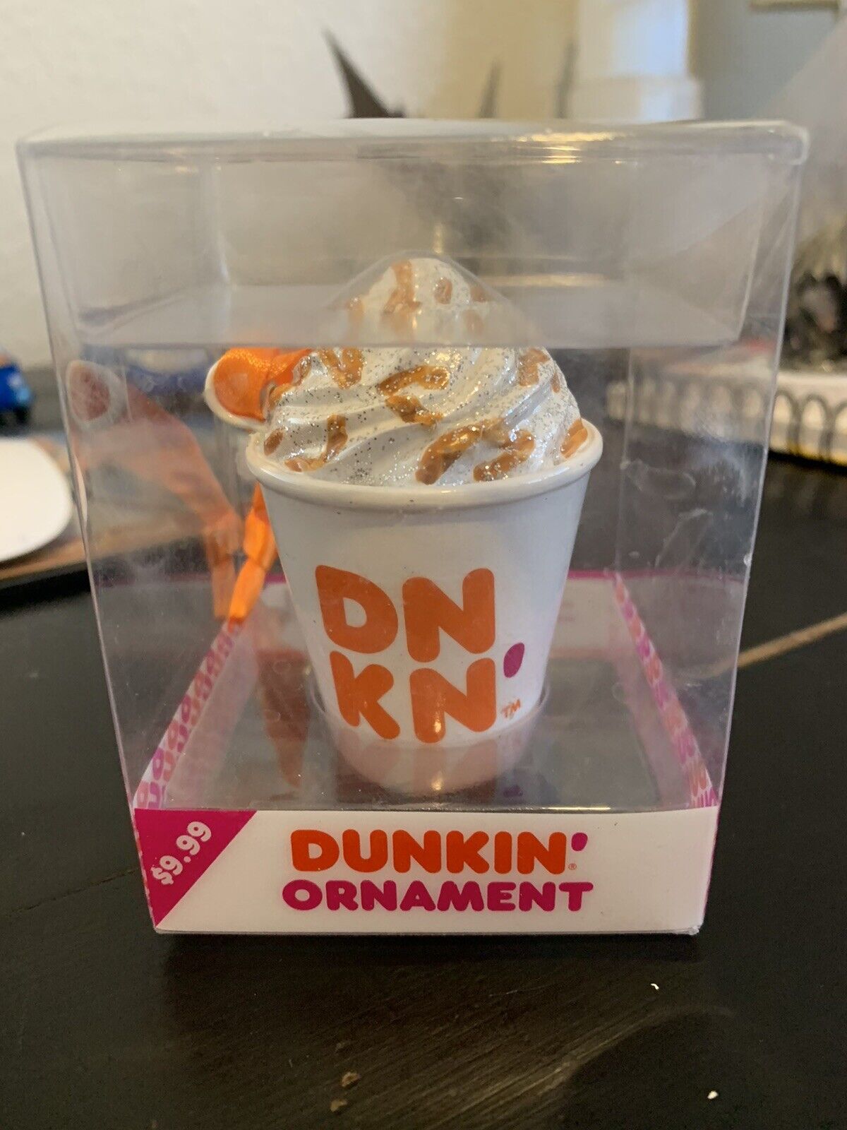 New Dunkin Donuts Cup Holiday Ornament