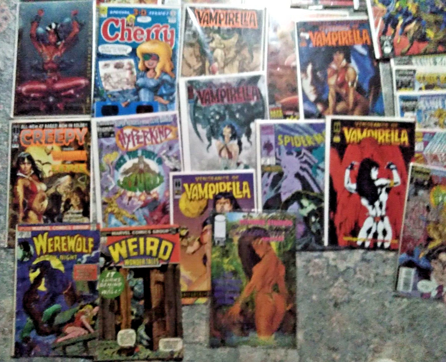 Vintage Comics LOT 1990\'s Various issues x 43  Wholesale Resell lot Bagged Board