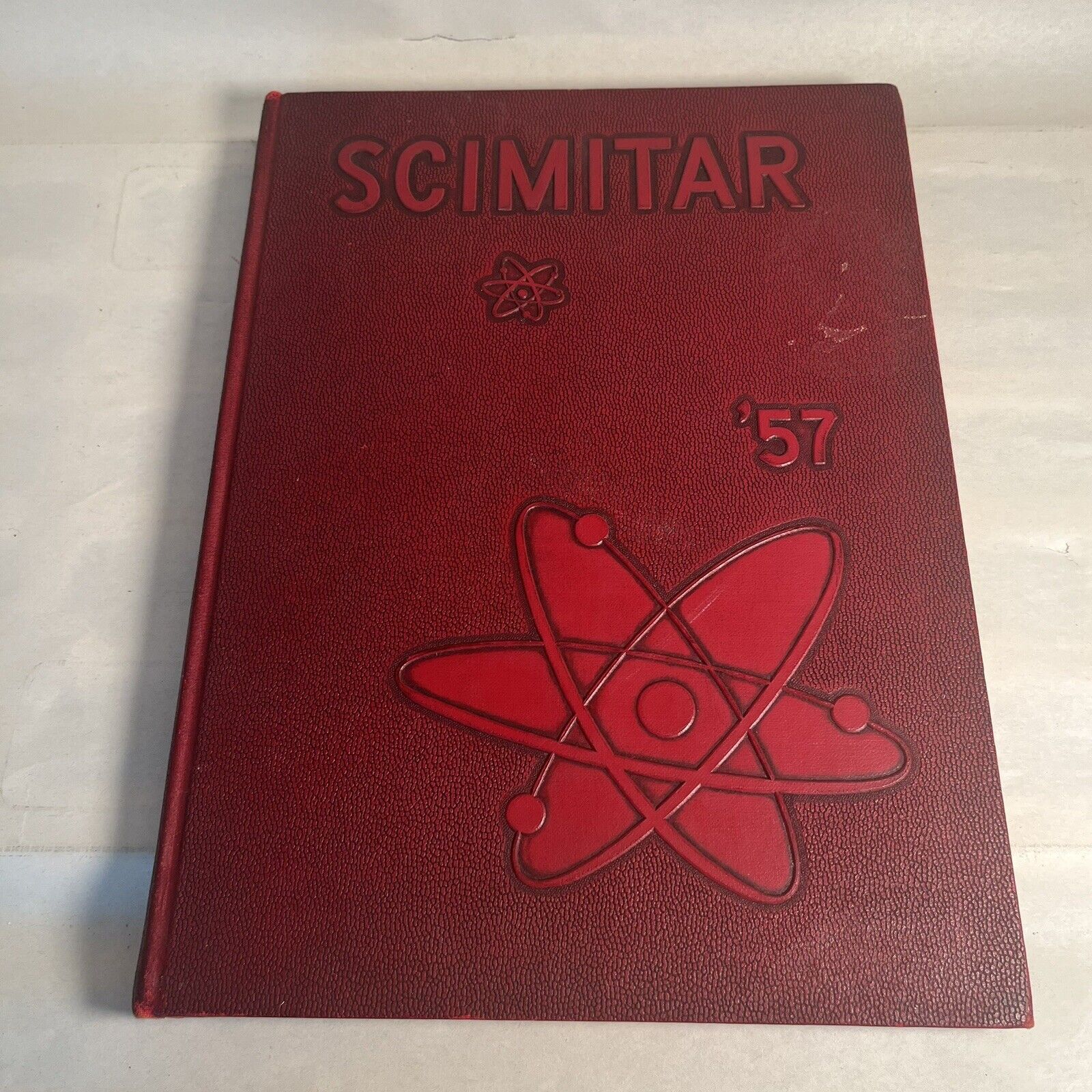 Vintage Yearbook 1957 Scimitar Lorain High School Lorain Ohio