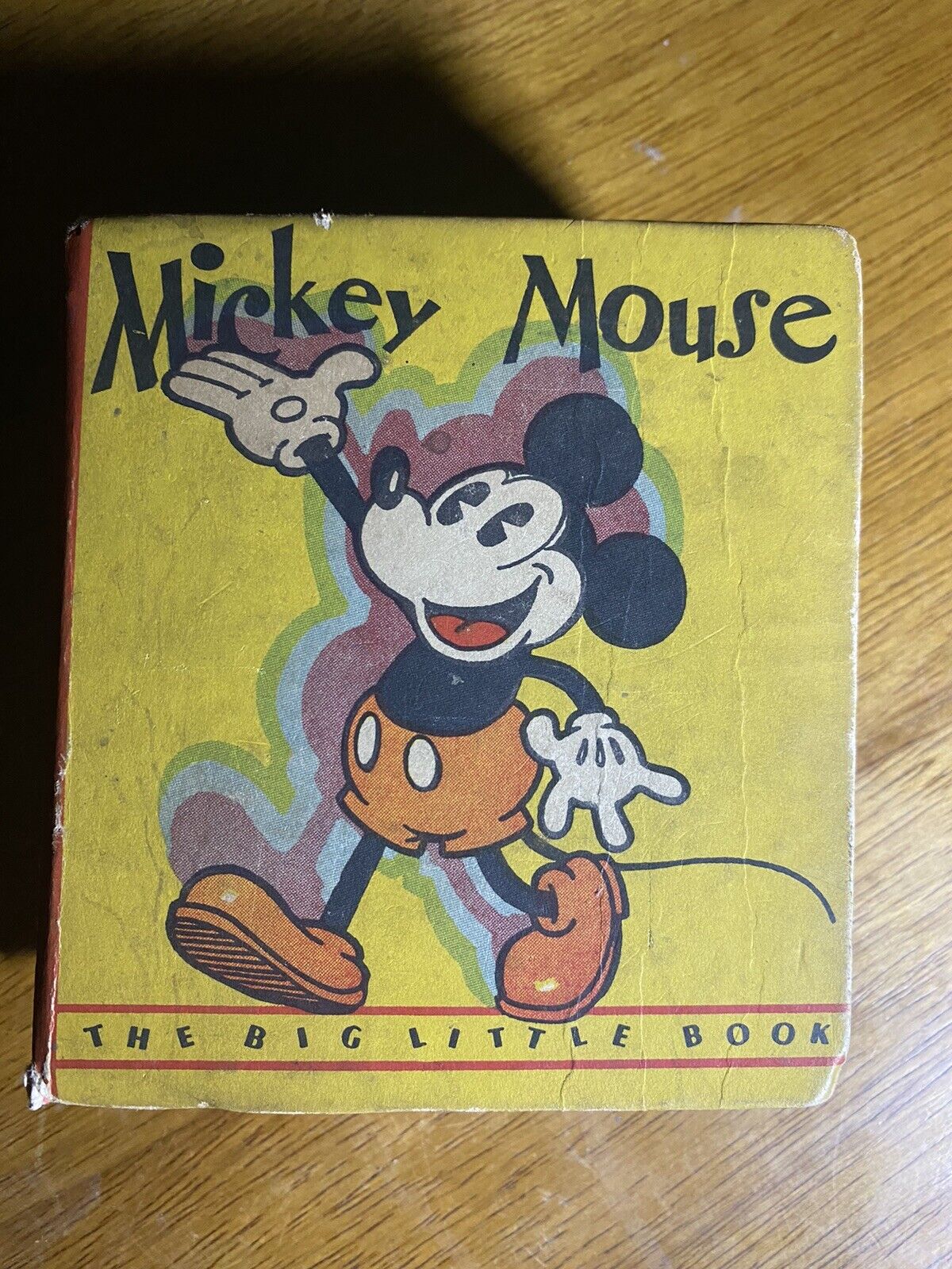 1933 Mickey Mouse Big Little Book, First Mickey Book.  317 Pages