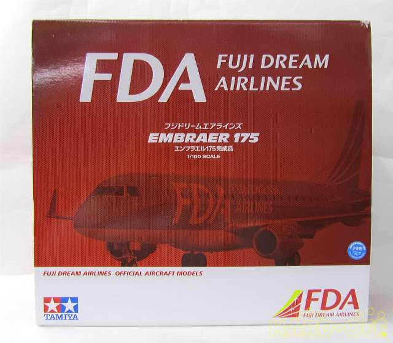 1 100 Scale Model No. FDA Embraer 175 Completed TAMIYA