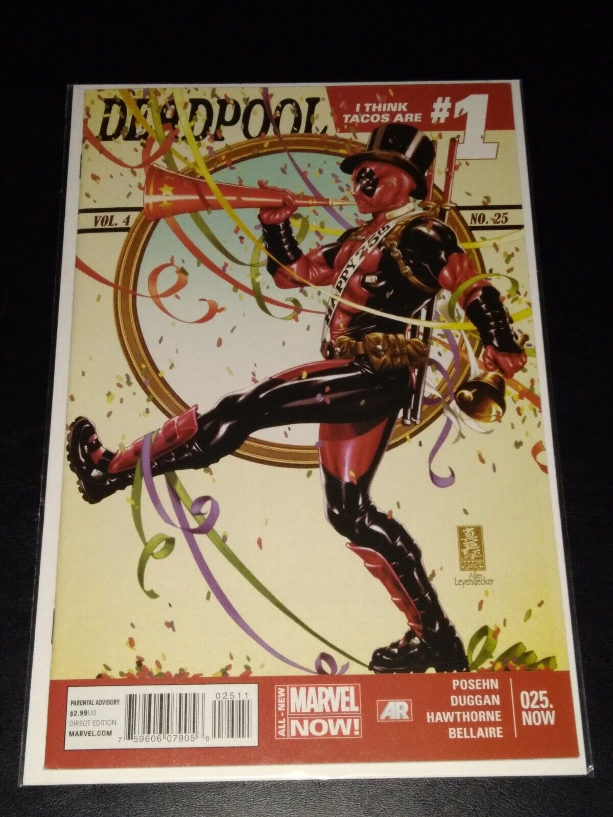 Deadpool #25 #025.Now, Gerry Duggan, Marvel Comics 2014 