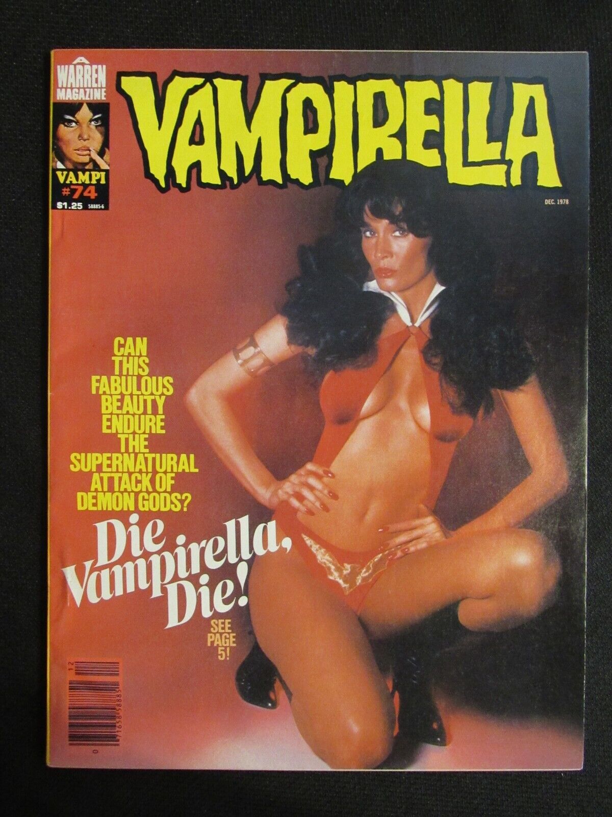Vampirella #74 (1978) Warren Publishing VF- 7.5 VV19