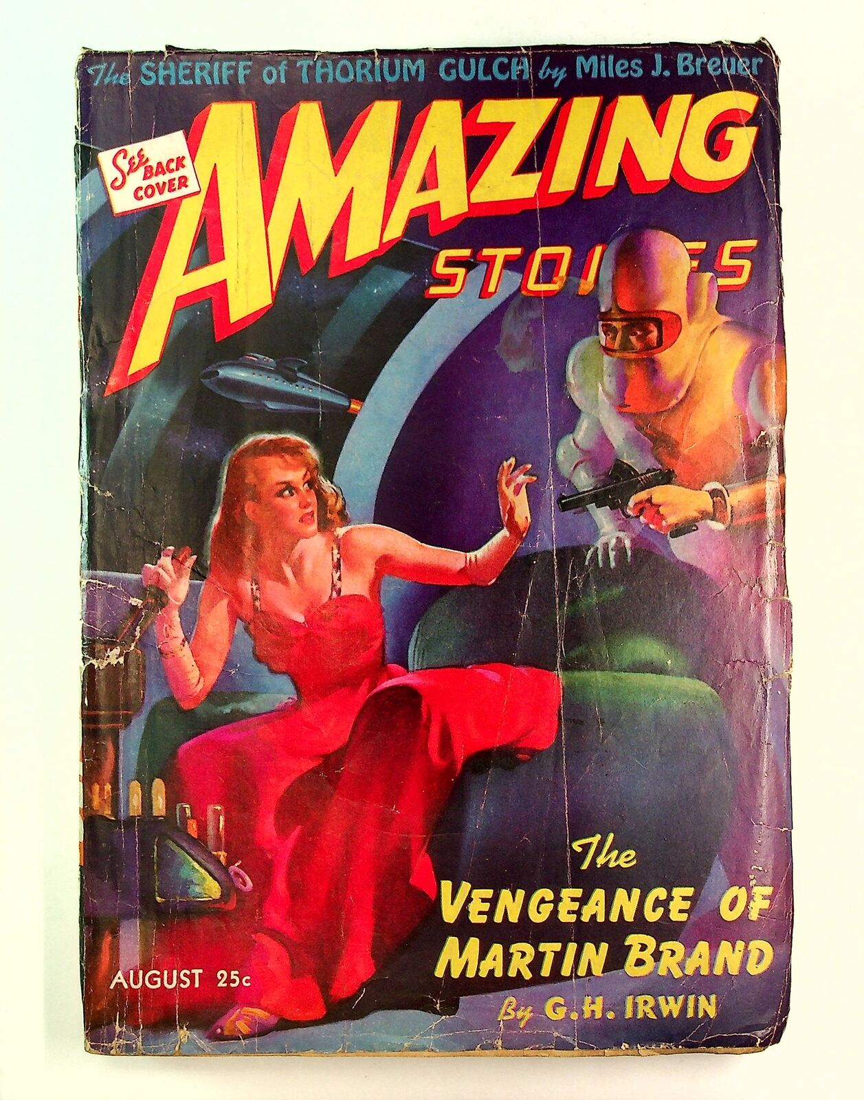 Amazing Stories Pulp Vol. 16 #8 GD- 1.8 1942