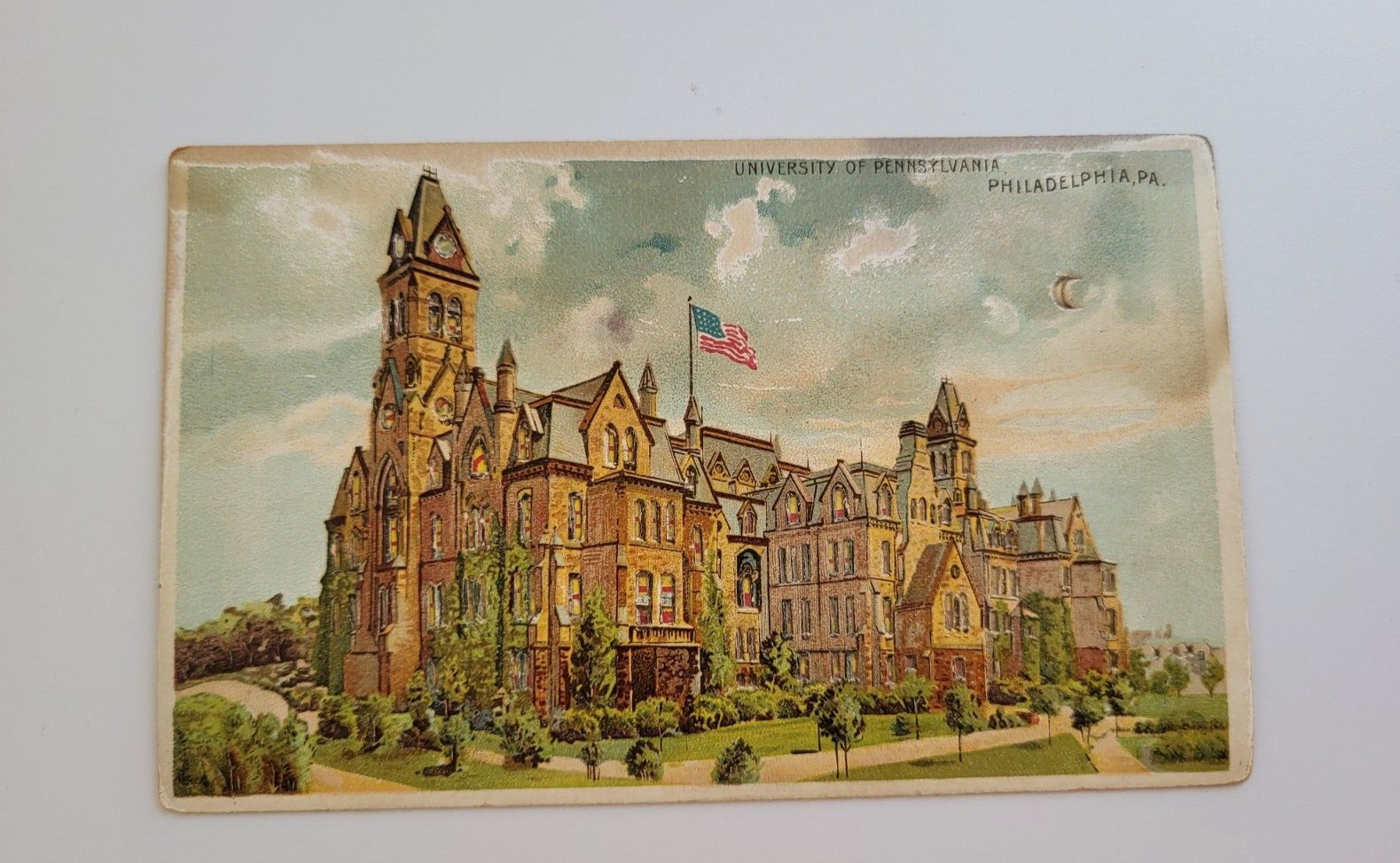 University of Pennsylvania PA  Vintage Photo Postcard Early 1900s