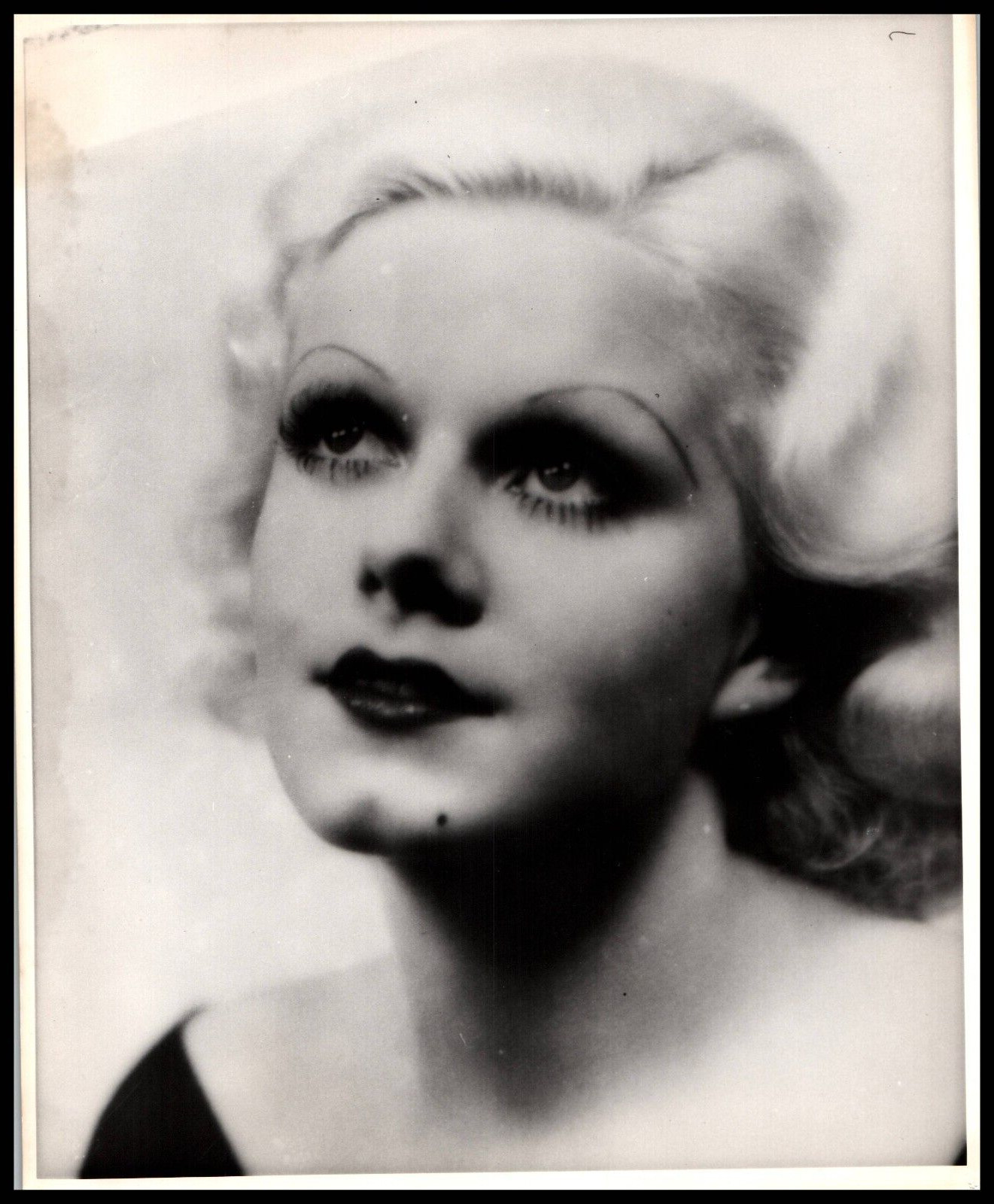 Hollywood Beauty JEAN HARLOW PORTRAIT 1940s VIVACIOUS SCREEN ORIG Photo 637