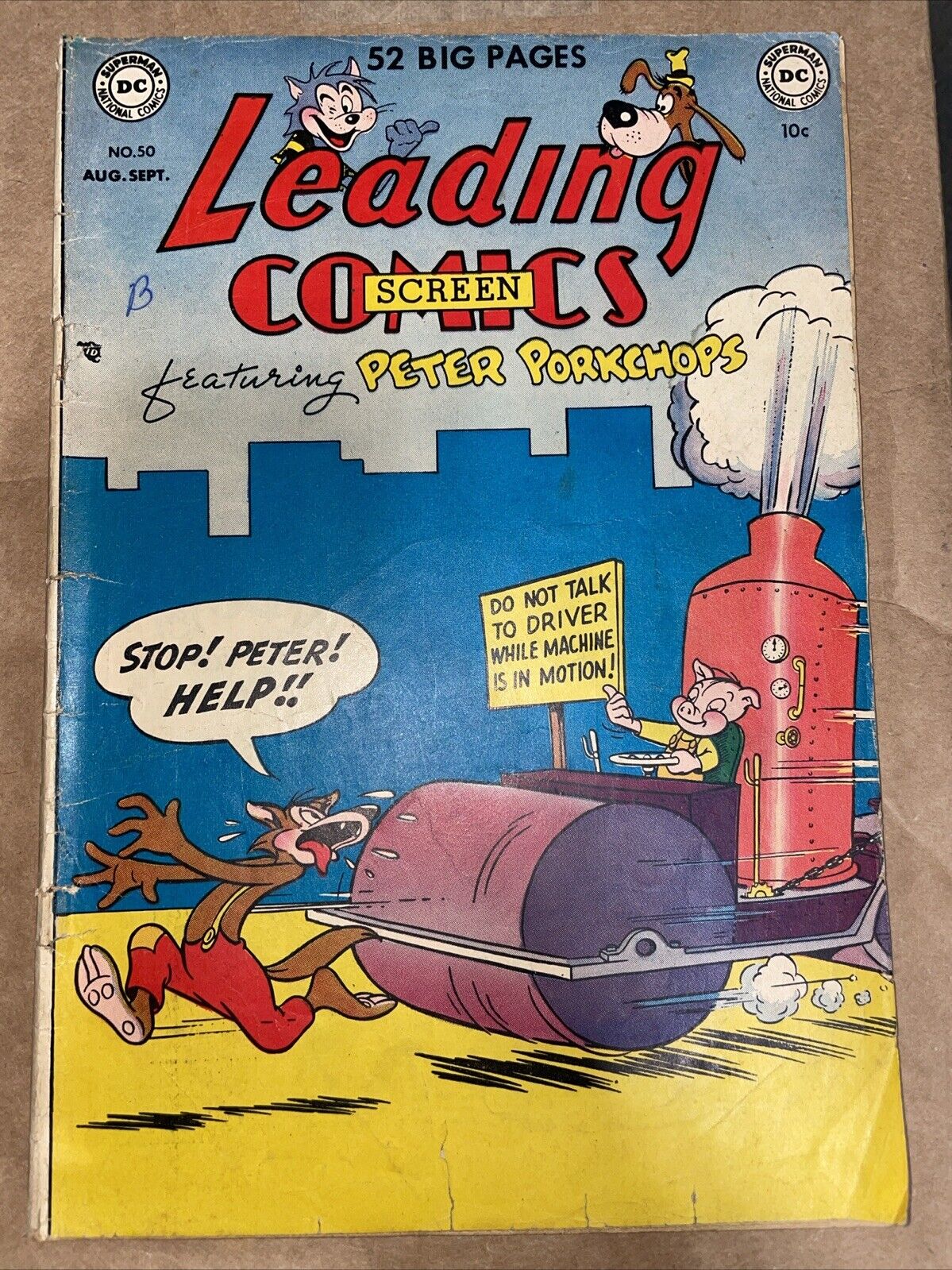 Leading Comics #50 (1951, DC) Leading Screen Comics