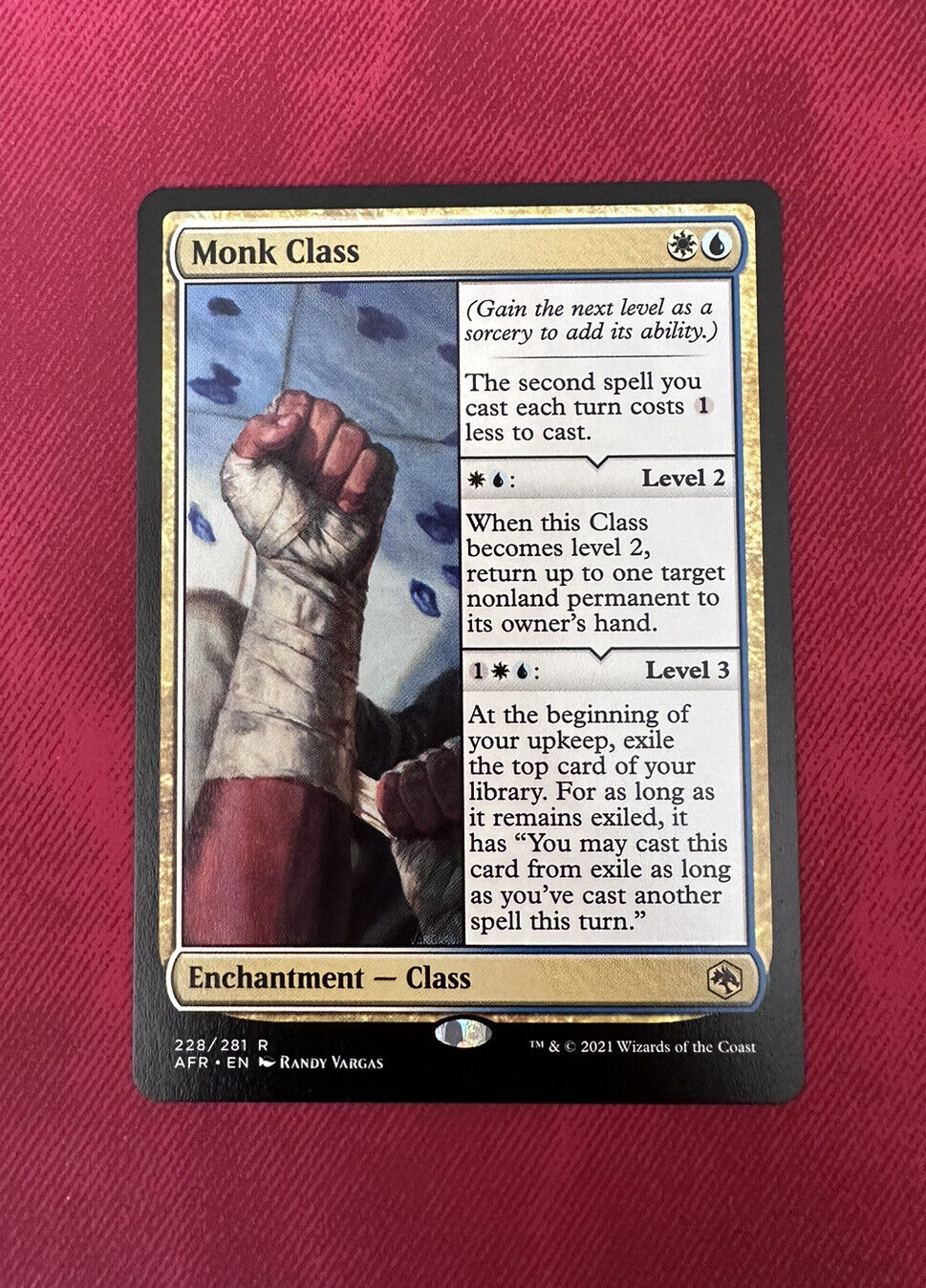 Monk Class - NM - MTG Forgotten Realms - Magic the Gathering - Excellent