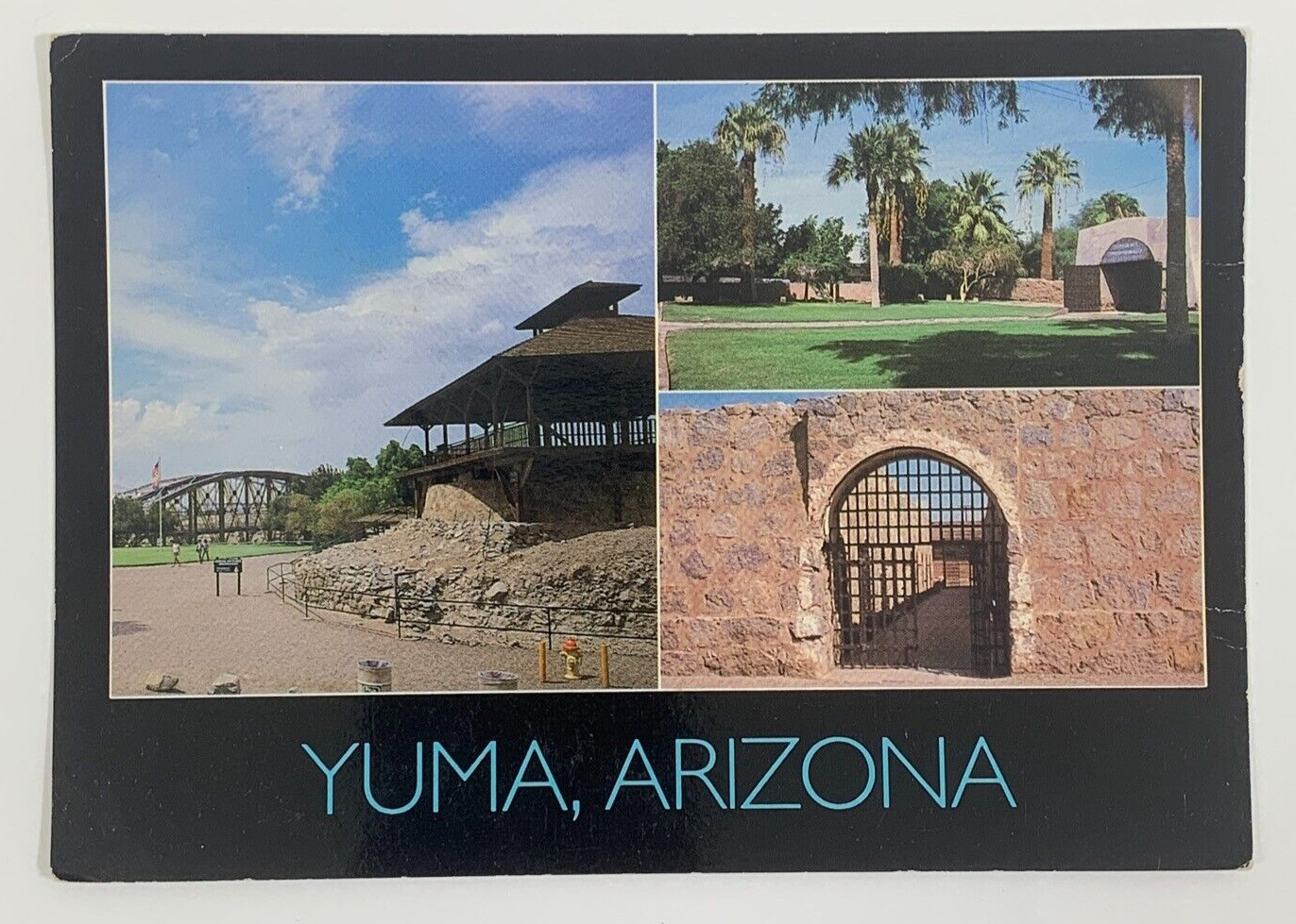 Yuma Territorial Prison State Park Yuma Arizona Multiview Postcard Unposted