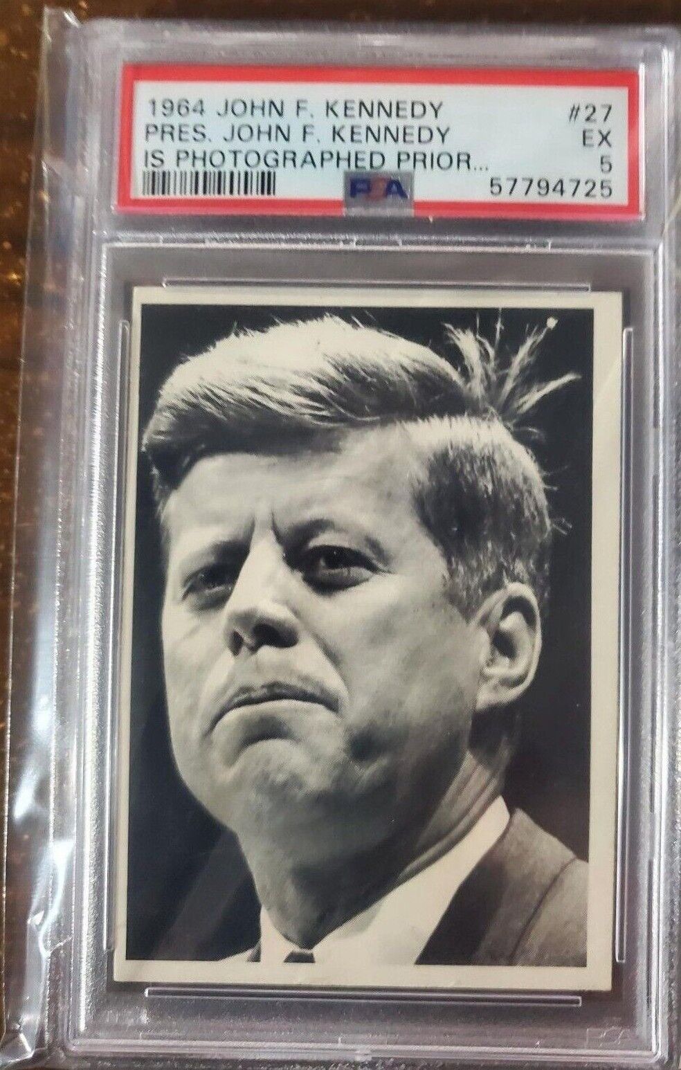 1964 John F. Kennedy 27 President John F. Kennedy Is...PSA 5.