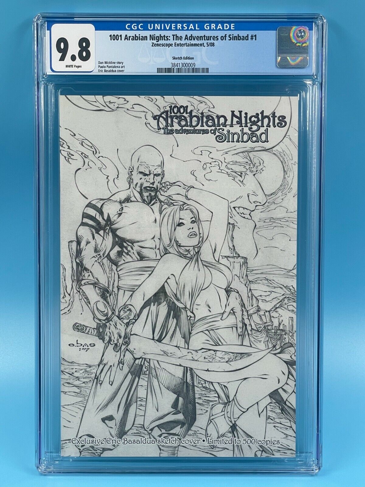 1001 Arabian Nights: The Adventures of Sinbad #1 CGC 9.8 2008 Only 500 copies