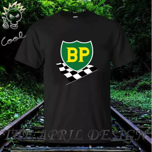 New BP Racing T-Shirt tee Oil & Car Enthusiast american Funny USA Sizes S-5XL