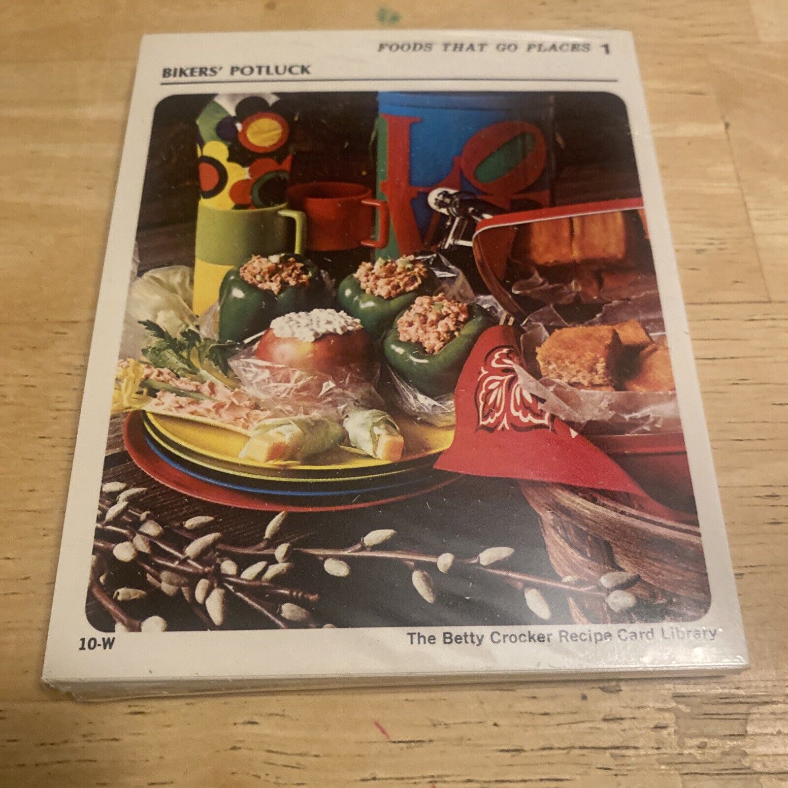 Betty Crocker Recipe Card Library Replacement Cards Sealed Foods That Go Places