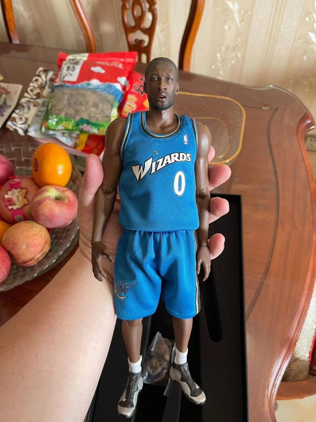 custom  zingzeal  1/6 scale Gilbert Arenas  Male Model for 12\'\' Action Figure