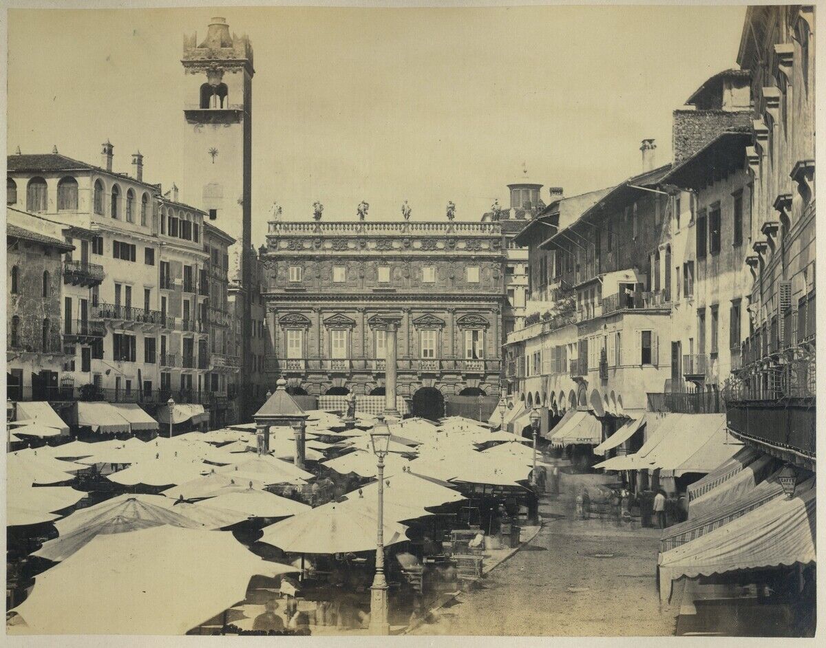 Francis Frith Albumin Print. View of Verona. Verona. Italy. Italy.