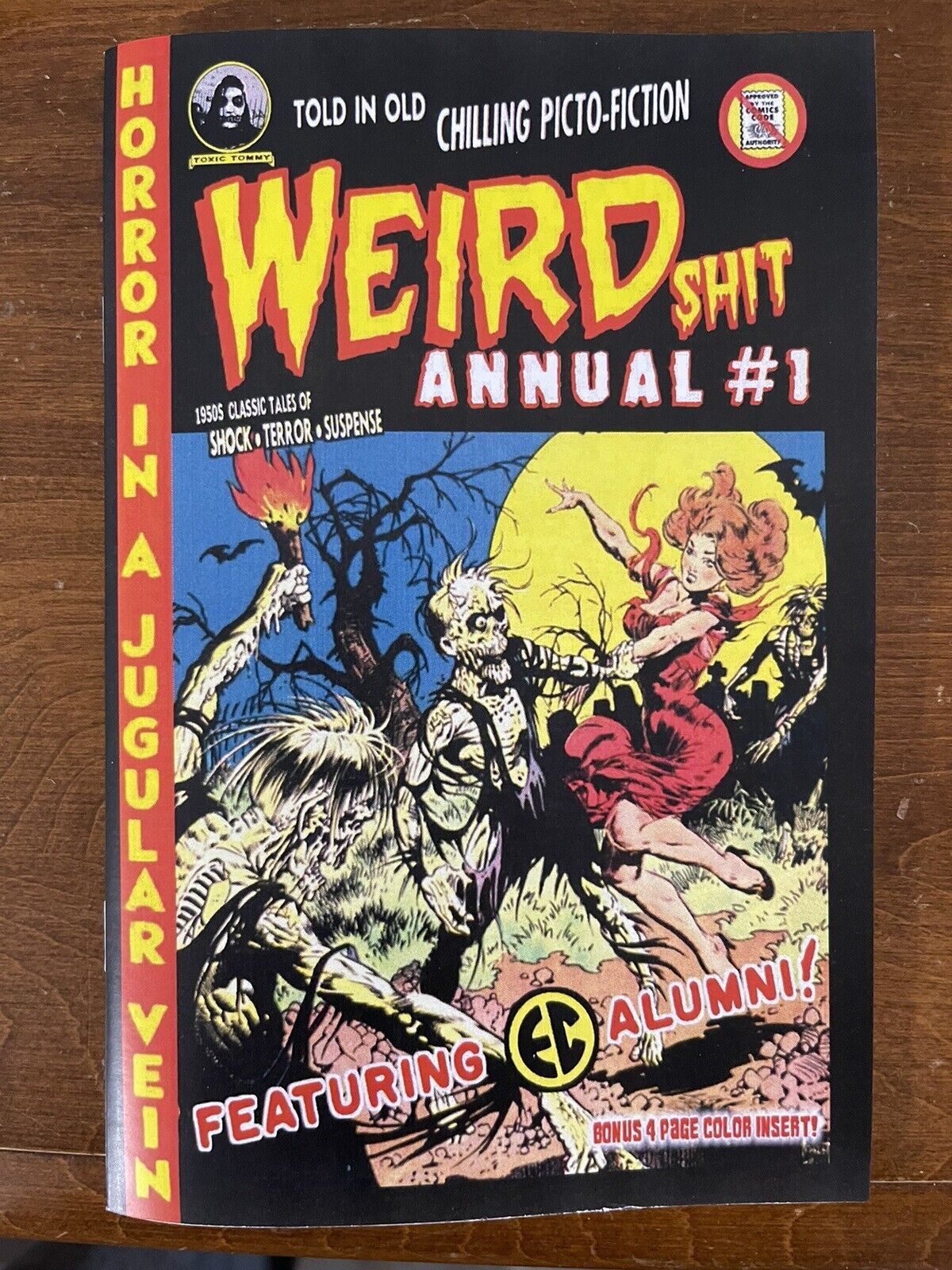 Weird Sh*t ‘Zine #8 Pre-Code Reprints EC Fanzine Horror Sci-Fi Comics Eerie Pubs