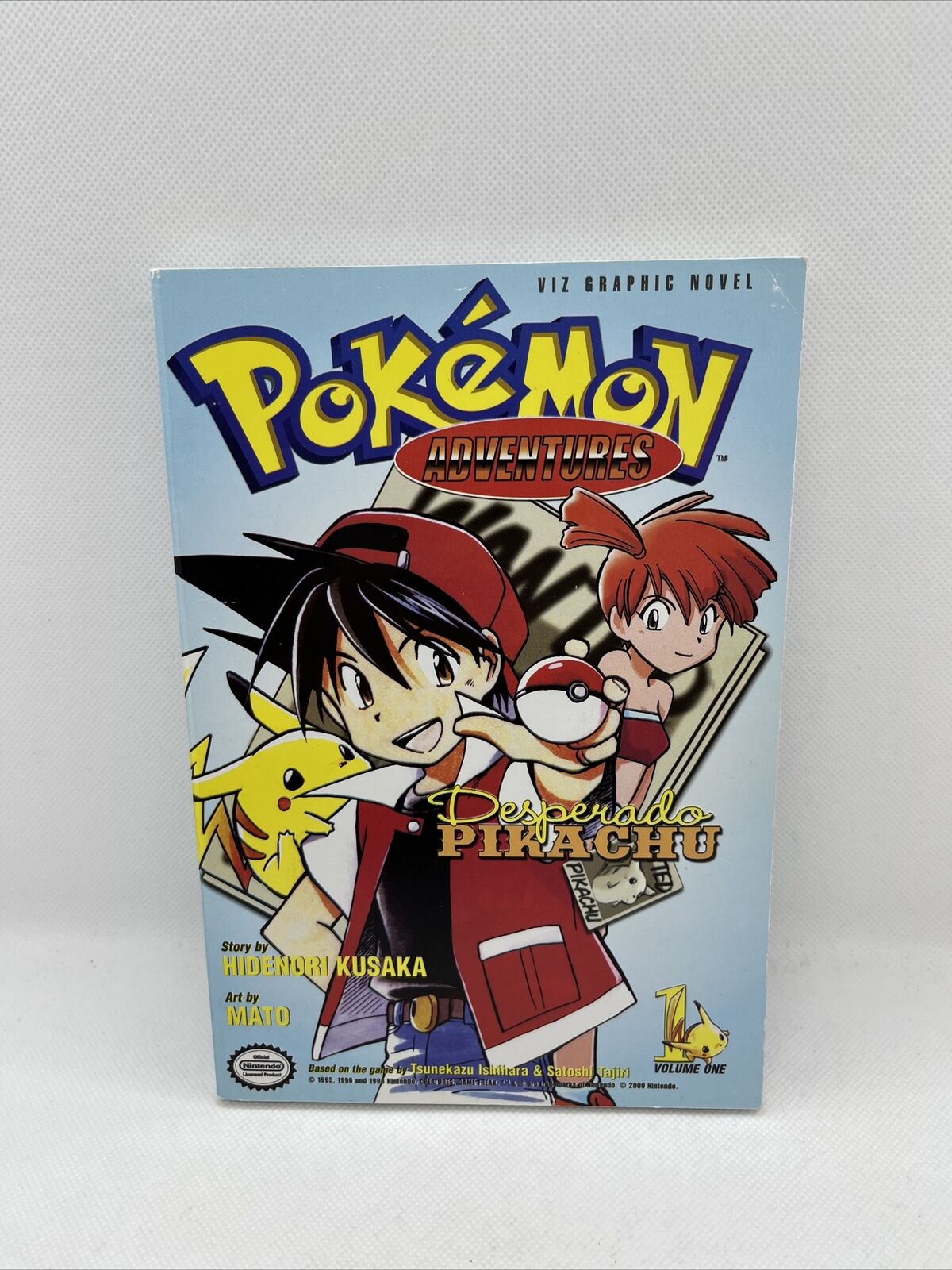Pokemon Adventures Volume 1 English Manga Graphic Novel Viz Desperado Pikachu