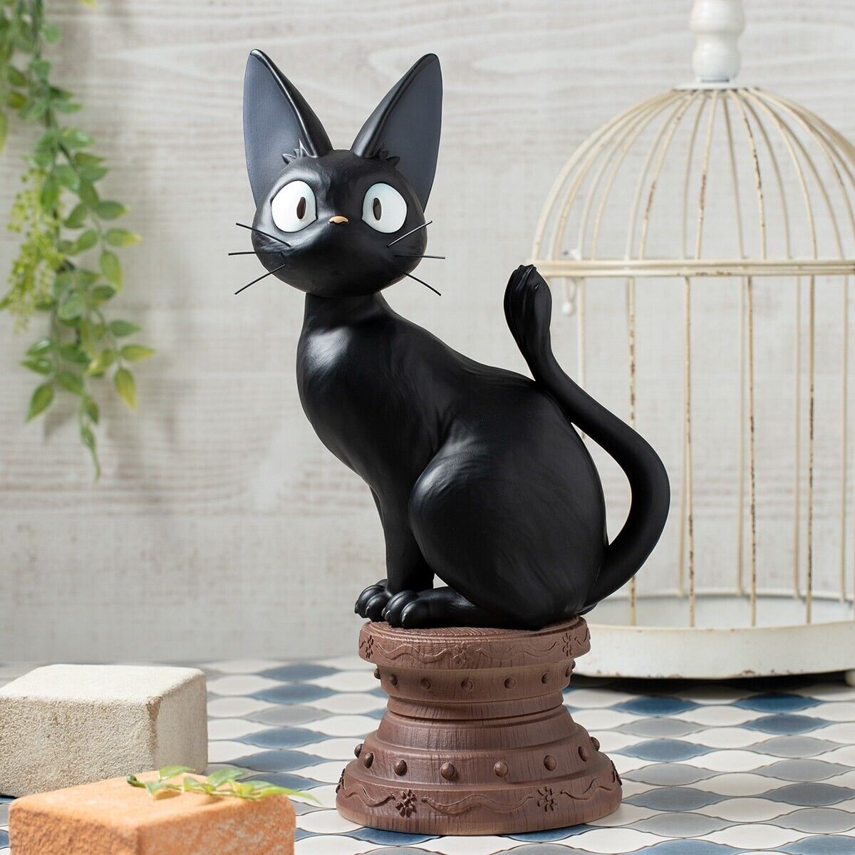 Kiki\'s Delivery Service Sitting Jiji Object with stand H375mm Ghibli unopened