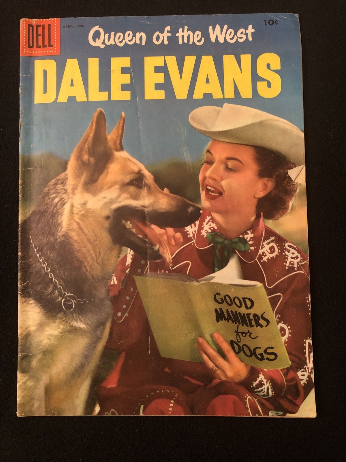QUEEN OF THE WEST DALE EVANS 11 4.0 4.5 DELL 1956 TU