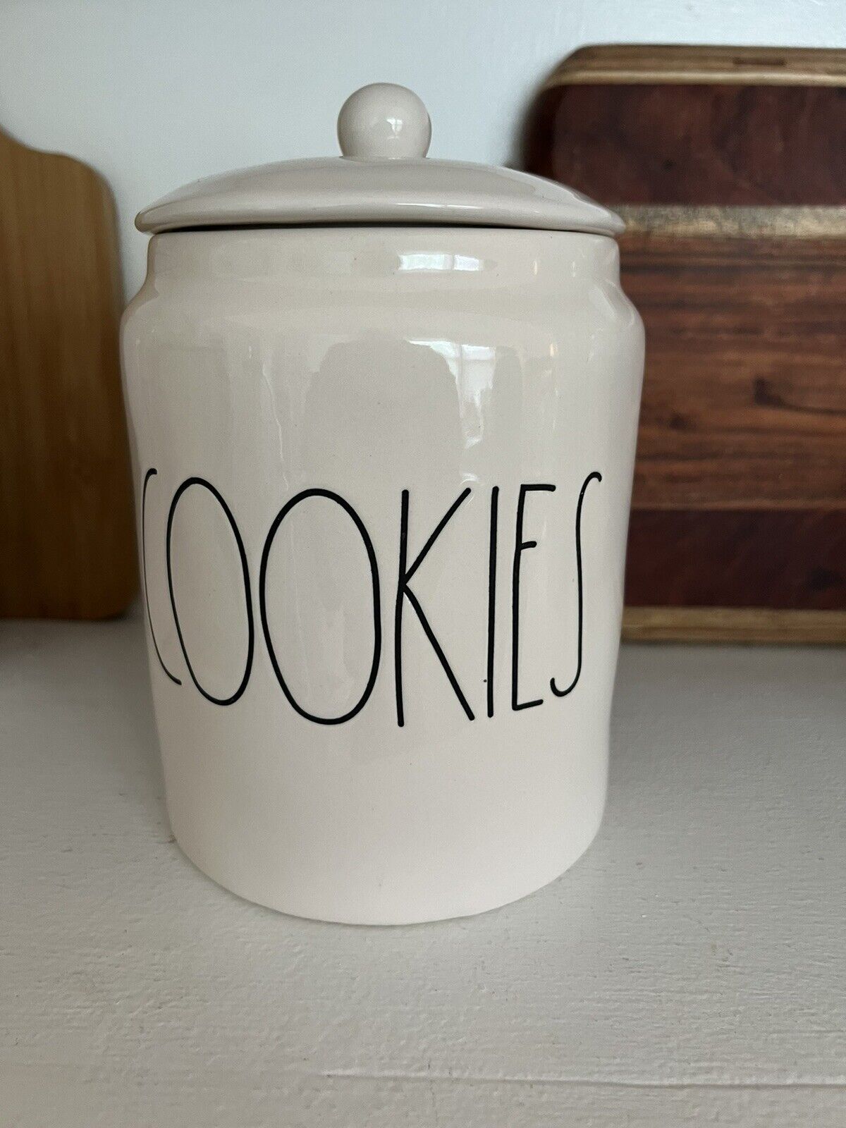 Rae Dunn  “Cookies” Canister 7x5